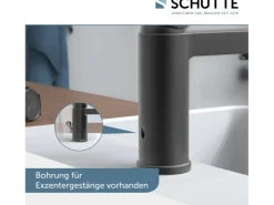 New Schütte Waschtischarmatur Elephant Graphit Matt