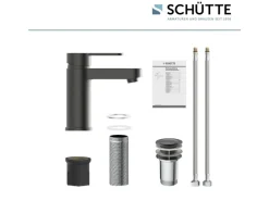 New Schütte Waschtischarmatur Elephant Graphit Matt