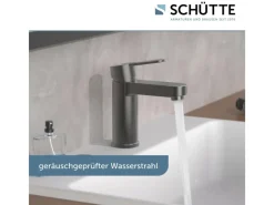 New Schütte Waschtischarmatur Elephant Graphit Matt