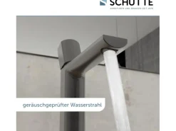 Schütte Waschtischarmatur New York Graphit Matt< Einhebelmischer
