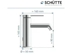 Online Schütte Waschtischarmatur Los Angeles Chrom