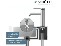 Online Schütte Waschtischarmatur Los Angeles Chrom