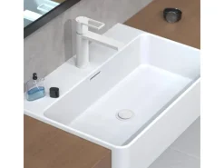 Online Schütte Waschtischarmatur Manhattan Weiß Matt