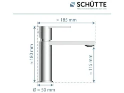 Schütte Waschtischarmatur Manhattan< Einhebelmischer