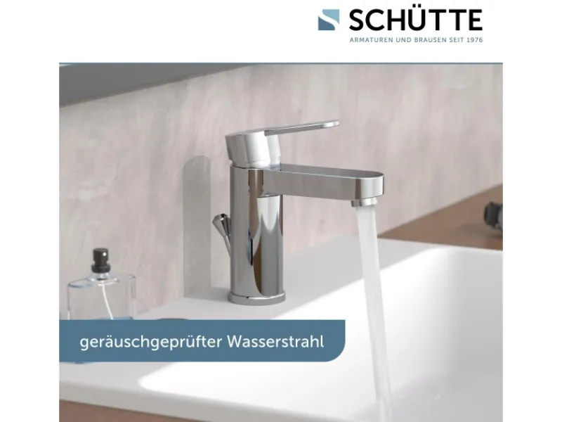Schütte Einhebelmischer< Waschtischarmatur Elephant Chrom