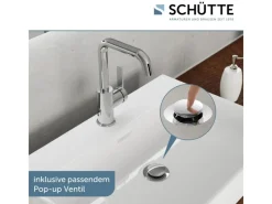 Schütte Einhebelmischer<Waschtischarmatur Los Angeles