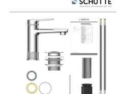 Schütte Einhebelmischer<Waschtischarmatur Liverpool Chrom