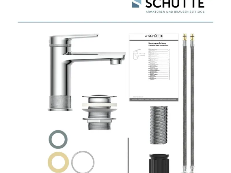 Schütte Einhebelmischer<Waschtischarmatur Liverpool Chrom