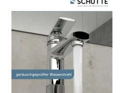 Schütte Einhebelmischer<Waschtischarmatur Liverpool Chrom