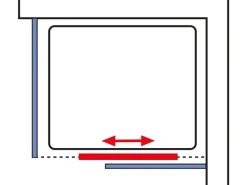 Schulte ExpressPlus Komplettduschkabine Ibiza Funktionsteil rechts 120x90x204cm< Einhebelmischer