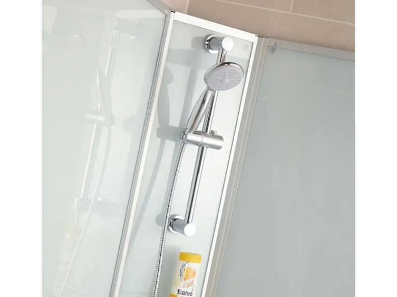 Schulte ExpressPlus Komplettduschkabine Ibiza Funktionsteil rechts 120x90x204cm< Einhebelmischer