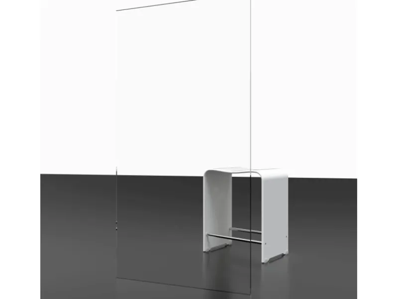 Schulte Komplettduschkabine Juist mit Schiebetür Weiß 80 x 80 x 190 cm< Einhebelmischer