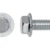 Kühlschränke|Gefrierschränke<Sechskant-Flanschschrauben Sechskantkopf Ø 5 mm x 30 mm Stahl 8 Stück