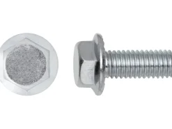 Kühlschränke|Gefrierschränke<Sechskant-Flanschschrauben Sechskantkopf Ø 5 mm x 30 mm Stahl 8 Stück