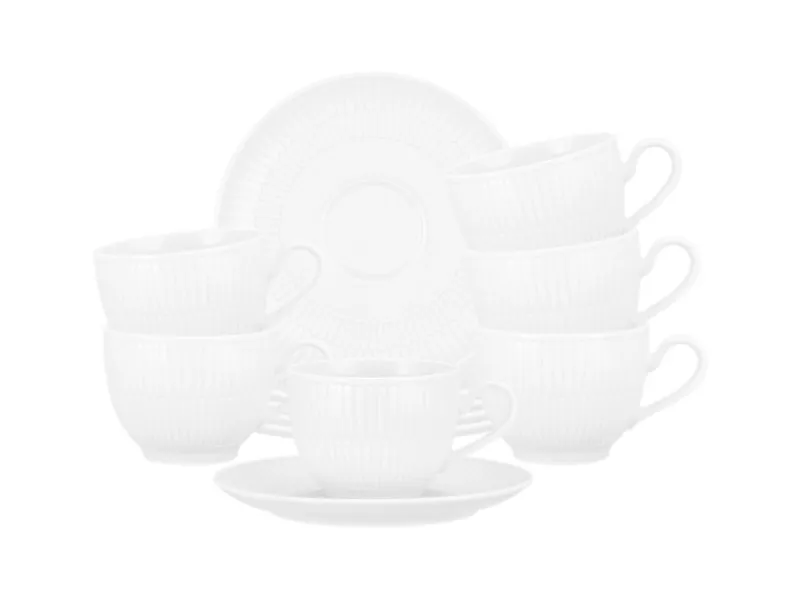 Seltmann Weiden Amina Kaffeetasse mit Untertasse 250 ml 6er Set< Geschirr