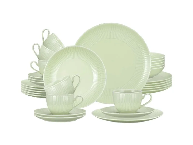 Discount Seltmann Weiden Amina Kombi-Service 30-teilig Seladon Grün