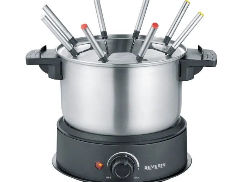 Severin Fondue-Set FO 2470 Edelstahl 1.500 W< Haushaltsgeräte