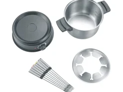 Severin Fondue-Set FO 2470 Edelstahl 1.500 W< Haushaltsgeräte