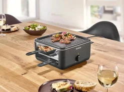 Severin Mini-Raclette-Grill RG 2360 Black Line Lite 800 W