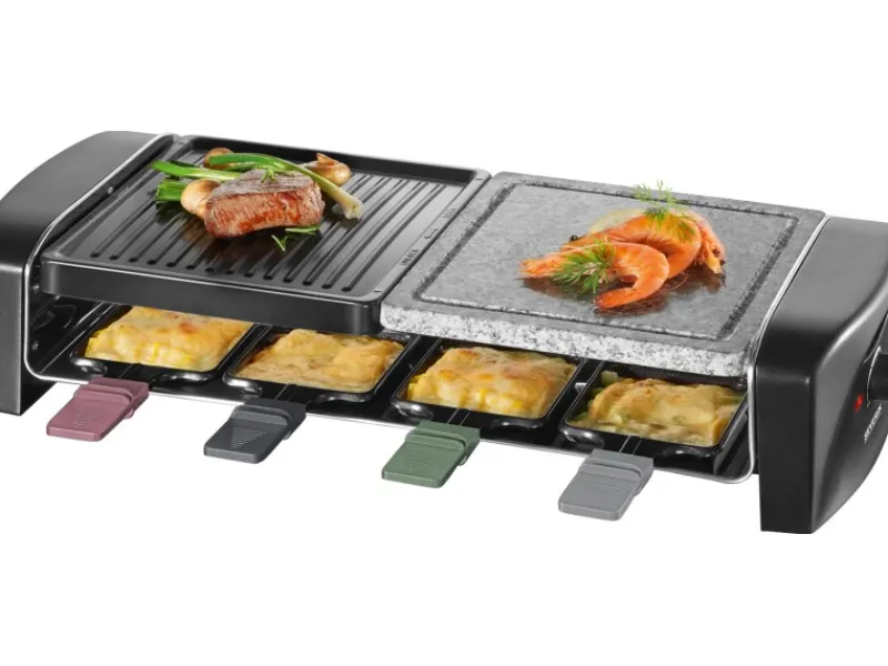 Online Severin Raclette-Grill RG 9645 mit Naturgrillstein 1400 W