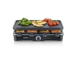 New Severin Raclette-Grill RG 9670 mit Grillplatte 1.400 W