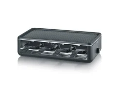 Severin Raclette-Grill RG 2365 Black Line Lite mit Grillplatte 1.300 W< Haushaltsgeräte