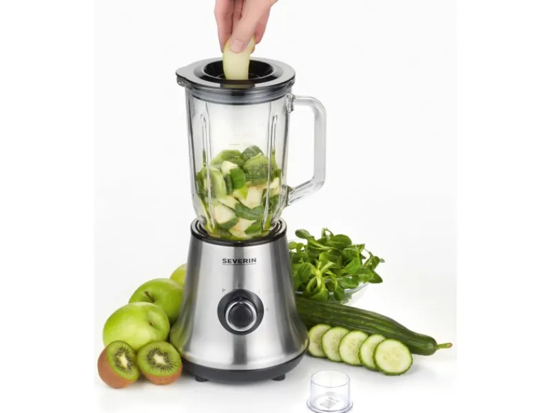 Severin Haushaltsgeräte<Standmixer SM 3734 Edelstahl Schwarz