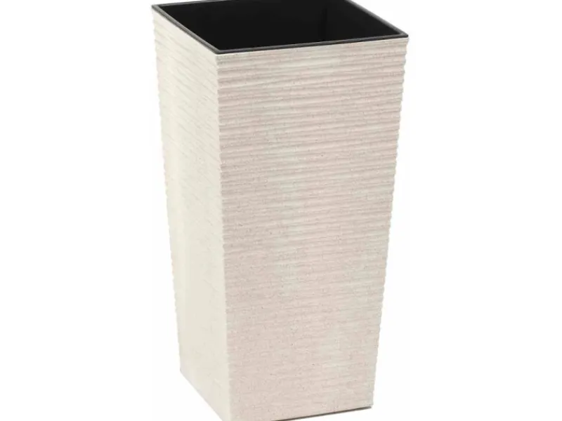 Siena Garden Pflanzgefäß Eco Nizza 30x30x57,0 cm< Töpfe
