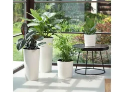 Siena Garden Pflanzgefäß Modern Locon Ø 25x46,5 cm< Töpfe