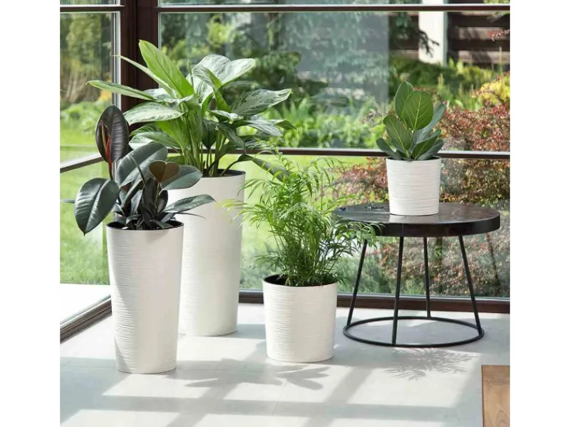 Siena Garden Pflanzgefäß Modern Locon Ø 25x46,5 cm< Töpfe