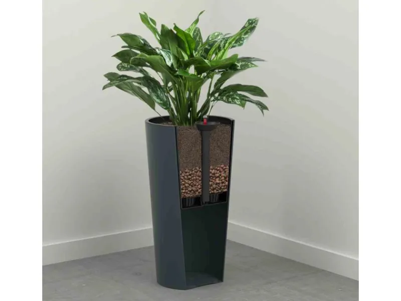Siena Garden Pflanzgefäß Modern Locon Ø 30x57,0 cm< Töpfe