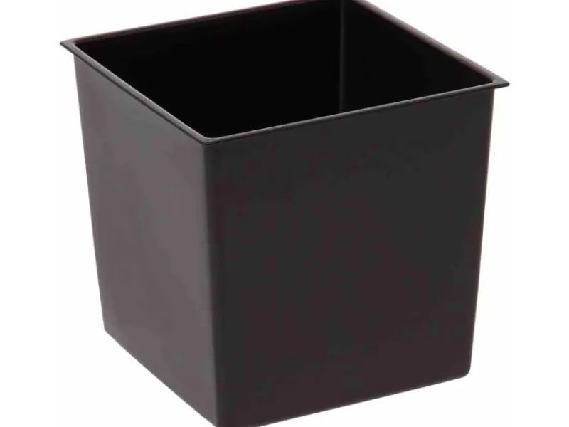 Hot Siena Garden Pflanzgefäß Modern Biron 25x25x26 ,0cm Graphit