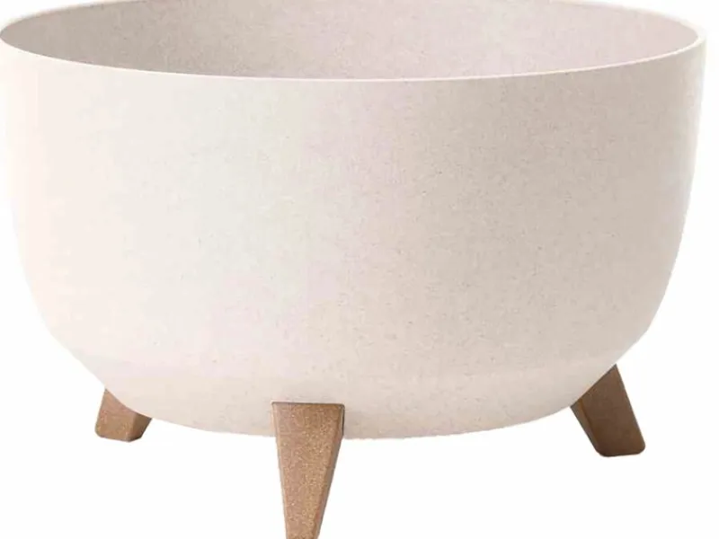 Outlet Siena Garden Pflanzgefäß Oslo Ø 40x25 cm Beige