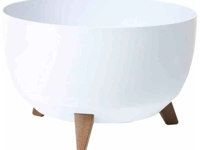 Online Siena Garden Pflanzgefäß Oslo Ø 40x25 cm Weiß