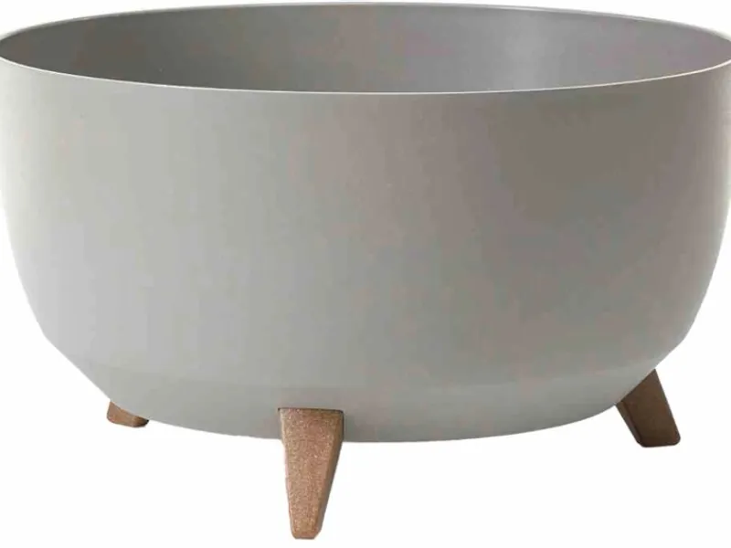 New Siena Garden Pflanzgefäß Oslo Ø 47x26,5 cm Grau