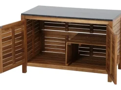 Siena Garden Kochfelder|Kühlschränke<Riva Outdoor-Kitchen Mittelteil niedrig Dunkelgrau ca. 100x52x67 cm