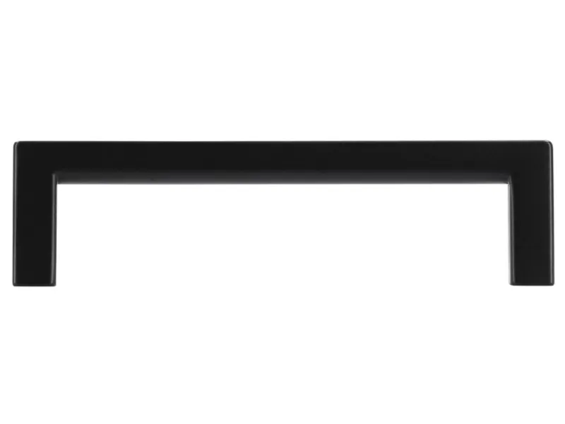 Siro Küchenschränke<Möbelgriff 2108 Metall Uni Schwarz Matt Lochabstand 96 mm