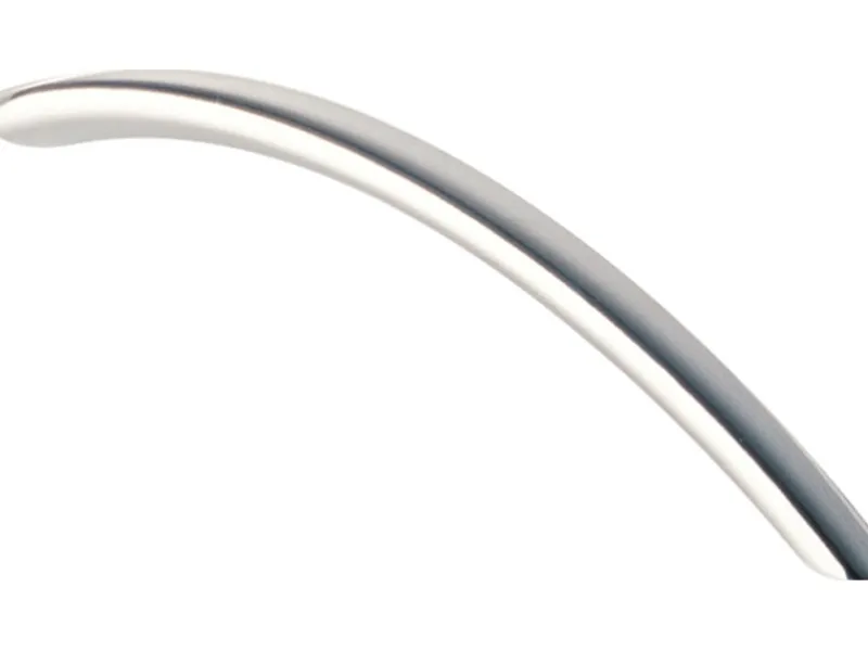 New Siro Möbelgriff Bogengriff 657 Metall Chrom glänzend LA 128 mm