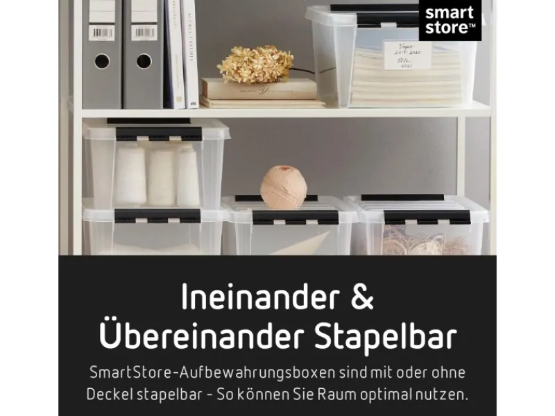 New SmartStore Aufbewahrungsbox Classic mit Deckel 25 l