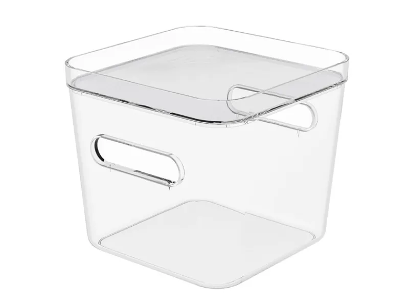 SmartStore Compact Square L transparent Aufbewahrungsbox< Gefrierschränke