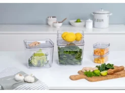 SmartStore Compact Square L transparent Aufbewahrungsbox< Gefrierschränke