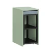 SoBuy Servierwagen<Beistelltisch Satztisch Couchtisch mit Rollen Stapelbar Grün FBT145-GR
