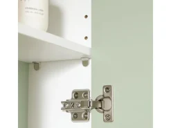 SoBuy Hängeschrank Badezimmerschrank Wandschrank Küchenschrank BZR140-GR< Küchenschränke