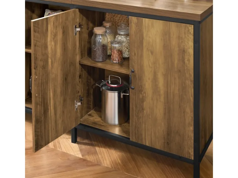 Clearance SoBuy Kücheninsel Freistehend Küchenschrank Sideboard 170x89x60cm KNL01-F