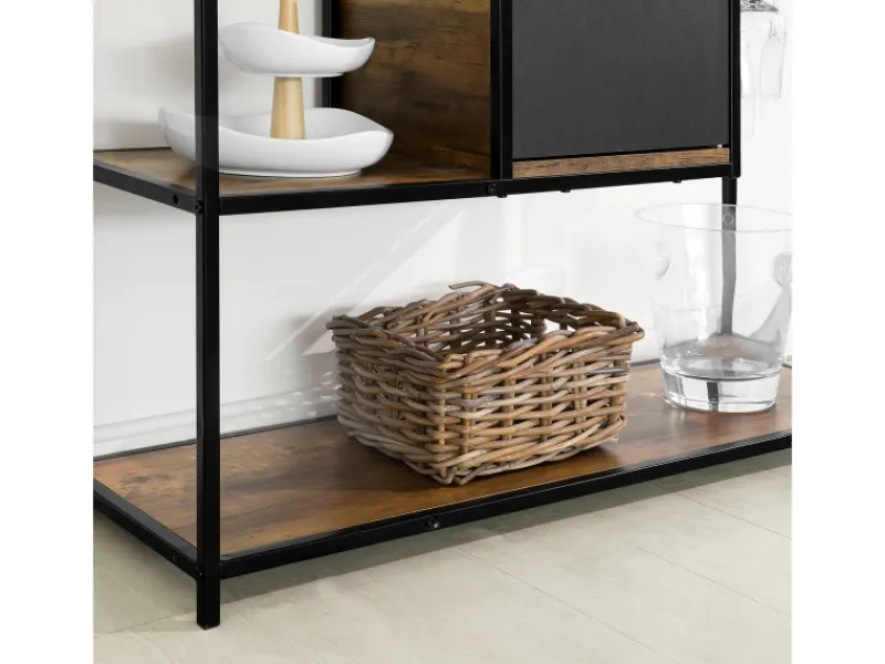 Sale SoBuy Küchenregal Standregal Mikrowellenregal Küchenschrank Sideboard FSB56-F