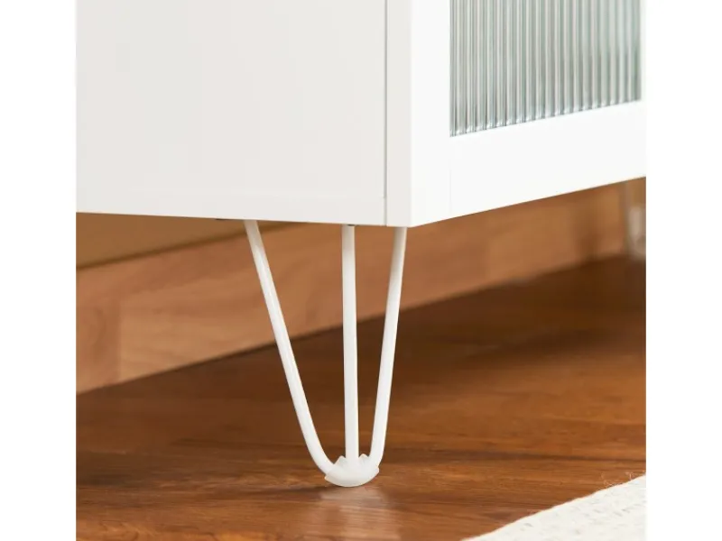 SoBuy Kücheninseln|Küchenschränke<Küchenschrank Kücheninsel Kommode Sideboard Bartisch Buffet FSB86-W