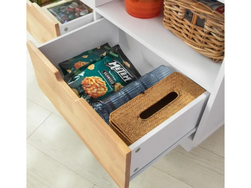 Clearance SoBuy Küchenwagen Kücheninsel Rollwagen Sideboard Servierwagen FKW107-WN
