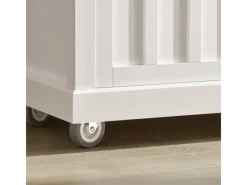 Online SoBuy Küchenwagen mit Flaschenablage Küchenschrank Servierwagen Weiß FKW94-W