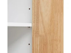 Clearance SoBuy Servierwagen Küchenwagen mit Schublade und Seitenregal Küchenschrank 70x90x40cm FKW132-WN