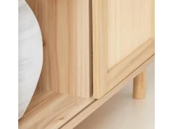 SoBuy Küchenschränke<Sideboard Kommode Küchenschrank Flurschrank Lowboard Natur FSB87-N
